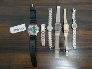 1003A1　腕時計　ジャンク品　おまとめ6点　CITIZEN　QUARTZ　 など ※動作未確認