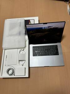 ★１円！★MacBook Pro16インチ★アップルケア付★備品など全てあり★