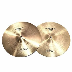 A Zildjian NEW BEAT Hi HAT TOP/BOTTOM 14/36cm ハイハットシンバル