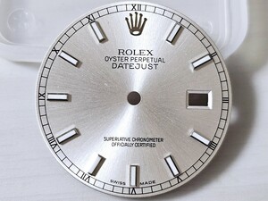 美品☆ROLEX ロレックス DATEJUST デイトジャスト【116234】正規品文字盤 純正パーツ シルバー