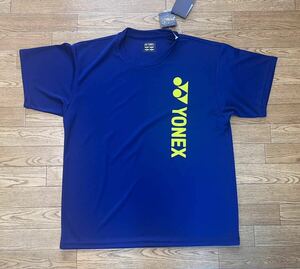 【送料込】YONEX ユニドライＴシャツ 16725Y ネイビー L UNISEX 男女兼用 2024春夏 受注会限定品