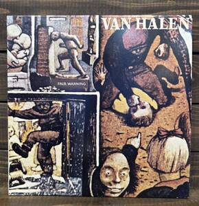 VAN HALEN / FAIR WARNING (LP) ヴァン ヘイレン 戒厳令 国内盤 P-10978W