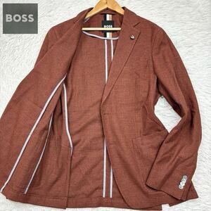 【新品未着用品Lサイズ!!!】HUGO BOSS ヒューゴボス テーラードジャケット 最新モデル SLIM FIT 胸バッジ シェルボタン 大谷翔平