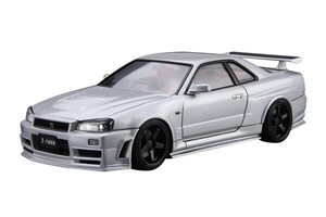 アオシマ 1/24 ザ・モデルカー No.034 ニスモ BNR34 スカイラインGT-R Z-tune ’04 プラモデル　送料無料