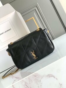 【Yves Saint Laurent】 【イヴ・サンローラン】 JAMIE ショルダーバッグ くろいようがわ