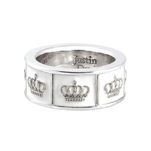 新品◆JUSTIN DAVIS◆PRIDE&JOY CROWN RING◆クラウンリング◆9号◆定価38,500円◆SRJ272◆