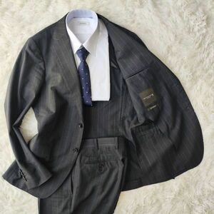 マッキントッシュフィロソフィー　mackintosh philosophy スーツ　セットアップ　テーラードジャケット　グレー　L 背抜　サイドベンツ