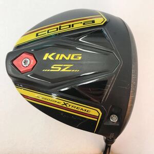 【即決価格】【1W】コブラ／KING SZ XTREME Gloss Black/Yellow US／10.5度／TENSEI AV Blue 65／FLEX R／カバー無し