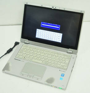 Panasonic Toughbook CF-AX3 Core i5 4300U 1.9GHz/ メモリ4GB/ SSD 無し/ カメラ/ 無線 【ジャンク品】