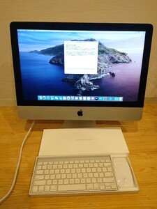 sr1234 084 動作品 Apple iMac A1418 初期化済 OSあり 21.5インチ パソコン アップル PC 家電 箱付き 付属品あり 現状品 中古