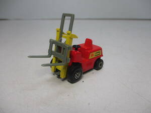 マッチボックス Matchbox フォークリフト 英製 現状品