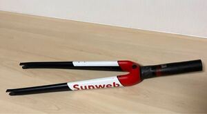 プロチーム支給品　GIANT TCR Advanced SL 2016〜2019年　用フロントフォーク　sunweb サンウェブ　No.40 フルカーボン