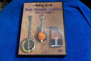 バンジョー マンドリン コードハープ 教本 DVD BANJO MANDOLIN CORD HARP