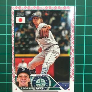 /99 Logan Gilbert ローガン・ギルバート 99枚限定パラレル 2023 topps japan edition Cherry チェリー 桜