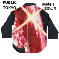 未使用 PUBLIC TOKYO エヴァンゲリオン ブルゾン ジャケット メンズ