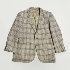 アクアスキュータム AQUASCUTUM チェック　テーラードジャケット