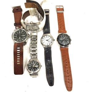 ディーゼル 5BAR スウォッチ アイロニー クォーツ 腕時計 メンズ 5点セット DIESEL Swatch