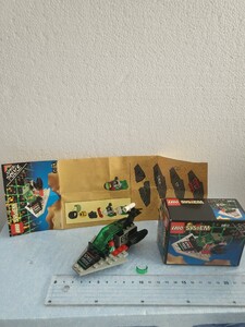 当時物 アンティークLEGO 1993年 LEGO SPACE POLICE スペースポリス 6813 LEGOLAND OLDS LEGO LEGOSYSTEM 説明書 