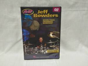 Jeff Bowders ジェフ・ボーダーズ DVD DOUBLE BASS DRUMMING WORKSHOP