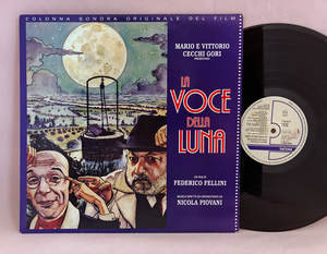 🇮🇹 OST 伊 PHILIPS原盤！Nicola Piovani Fellini【1990年 ITALY ORIG】万感胸に迫る至高のメロディ La Voce Della Luna 月