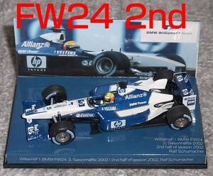 BMW別注 HP 1/43ウイリアムズBMW FW24 2nd シューマッハ