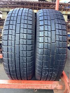 スタッドレス 185/60R15 84Q 2本 トーヨー ガリット G5 2018年製 中古(95635 K1702) GARIT カローラフィールダー アクア シエンタ