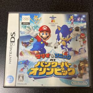 DS ☆ソフト☆中古☆マリオカートDS マリオ&ソニックATバンクーバーオリンピック