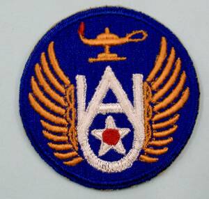 実物 WW2 Air University Shoulder Patches 米陸軍航空大学肩章