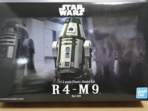 【美品】バンダイ 1/12 R4-M9 (スターウォーズ)