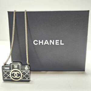 CHANEL　シャネル　D19C 刻印有り　ココマーク　カメラ　ネックレス　箱付き　