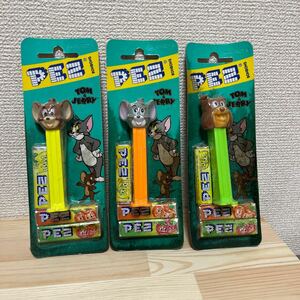 PEZ ペッツ トムアンドジェリー 3体セット 未開封品　コレクション 当時物