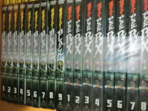仮面ライダーBLACK全9巻+仮面ライダーBLACK　RX全8巻DVDSET【レンタル用】倉多てつを
