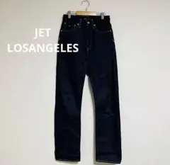 JET LOSANGELES★110zハイウエストストレートデニムジーパン