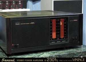 SANSUI B-2301L VINTAGE サンスイ パワーアンプ【難あり品】