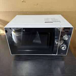 UTN387 TOSHIBA 東芝 電子レンジ ER-WM17(W) 2022年製 フラットテーブル 家電