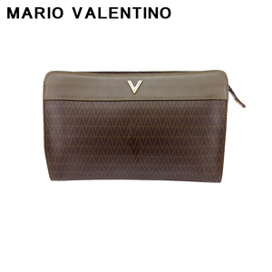 マリオ ヴァレンティノ クラッチバッグ セカンド バッグ レディース メンズ ヴィンテージ Vマーク MARIO VALENTINO 中古