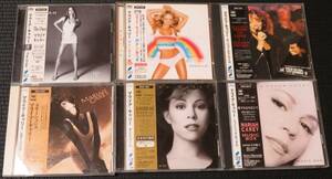 ◆Mariah Carey◆ マライア・キャリー 6枚まとめて 6枚セット 6CD The Ones, Rainbow, Daydream, Emotions 帯付き 送料無料