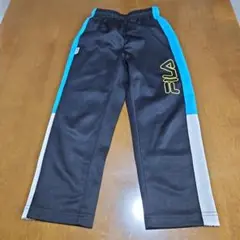 FILA キッズジャージ 黒/青