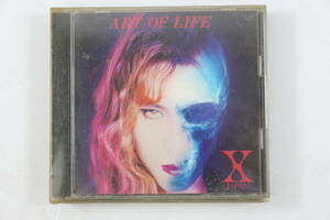 管031512 /中古/ CD /　X-JAPAN/　X　エックス　/　ART OF LIFE/（初回限定盤）/　帯付/93年盤 CD アルバム /（AMCM-4170）国内正規セル版