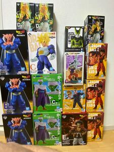 未開封 ドラゴンボール 一番くじ等フィギュア 16個 まとめ売り ゴテンクス 孫悟空 界王拳 セル サタン ピッコロ ダーブラ ゴテンクス