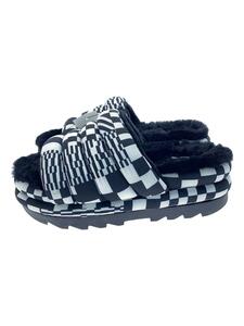 UGG australia◆サンダル/25cm/1130842/MAXI CHECKS SLIDE BLACK/22FW