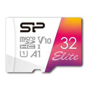 シリコンパワー microSD カード 32GB class10 UHS-1対応 最大読込85MB/s full HD SP032GBSTHBV