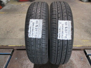 ｉ－１４５９１　新品在庫処分　１７５／７０Ｒ１４　ヨコハマ　ブルーアースＥＳ　ＥＳ３２　２０２１年製　２本