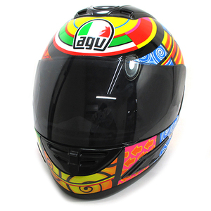 【中古】AGV ヘルメット フルフェイス ELEMENTS バレンティーノ