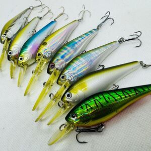 送料無料・美品『ダイワ TDシャッド 8個セット LC SP』DAIWA T.D. SHAD ロングキャスト サスペンド