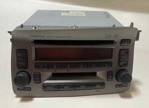 ダイハツ 純正 カーステレオ CD MD AM FM 2ディーン 2DIN プレーヤー ムーブ ジャンク