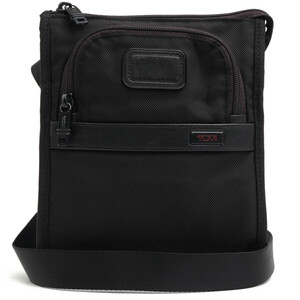 TUMI トゥミ ショルダーバッグ 022110D2 POCKET BAG SMALL バリスティックナイロン ナパレザー 牛革 ショルダーポーチ