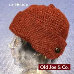 Old Joe & Co. 日本製　オールドジョー　落ち着いた赤 ニットキャップ