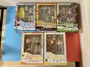 1円〜　figma 化物語　戦場ヶ原ひたぎ　八九寺真宵　神原駿河 千石撫子 羽川翼　フィギュア　偽物語