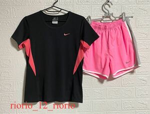 629　NIKE　ナイキ　トレーニングTシャツ　ジョギングパンツ　2枚セットまとめ売り　ランニング　ジョギング　sizeＭ　